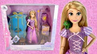 Tangled: Rapunzel Wardrobe Vanity Play Set Disney classic doll Review & unboxing