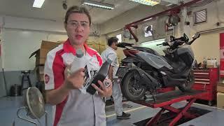 erster Service Forza 350 Honda in Thailand