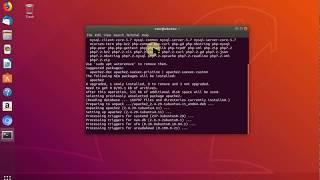 Ubuntu Desktop 18 04 apache web server install