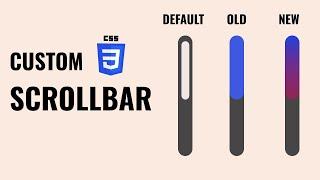 Mastering Modern Custom Scrollbars with CSS: A Comprehensive Guide by #huxnwebdev