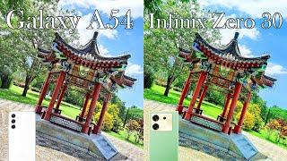 Galaxy A54 5G VS Infinix Zero 30 5G / Camera Comparison