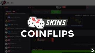 EZSKINS COINFLIPS! (CSGO COINFLIP CONSPIRACY THEORY)