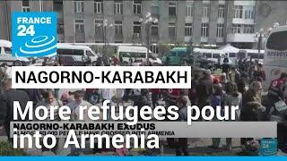 More refugees pour into Armenia as Nagorno-Karabakh's exodus continues • FRANCE 24 English