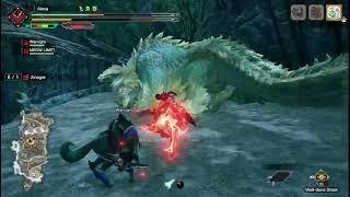 Monster Hunter: Rise - Zinogre Boss Fight