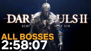 Dark Souls II: Scholar of the First Sin • All Bosses Speedrun in 2:58:07