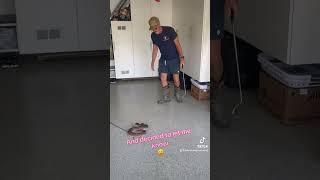 Close call ️ Rattlesnake vs The Snake Wrangler