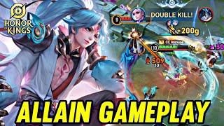 HOK : ALLAIN GAMEPLAY | VS AUGRAN - HONOR OF KINGS