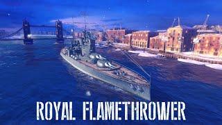 World of Warships Blitz - British battleship "Queen Elizabeth" review