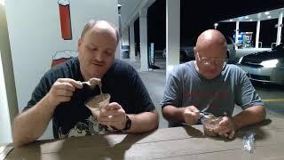 3 00 AM davd berquist & Matthew winks ice cream treat at Oneida byrne dairy