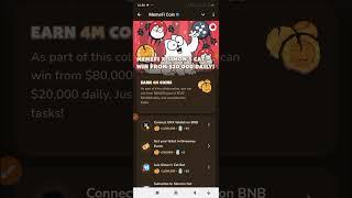 How to Connect OKX wallet On BNB (Memefi Airdrop)