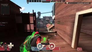 TF2: warpwalk versus snipers (tickbase warp/teleport exploit) #fixtf2 #savetf2