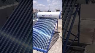Supreme solar Water Heater System ll solar water heater ll Power saving ideas.