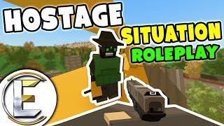 Hostage Situation on a Crane - Unturned Serious Roleplay (Bandit RP)