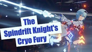 The Spindrift Knight's Cryo Fury | Eula's Fighting Style