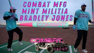 Hitting the Combat MFG Mint Militia Bradley Jones Loaded | USSSA Slowpitch Bat Review