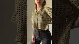 TESTER CALL for Julie Shirt is open! #crochet #pattern #testercall #shirt