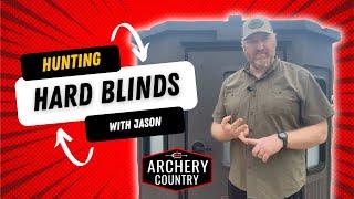 Hard Blinds for Hunting at Archery Country