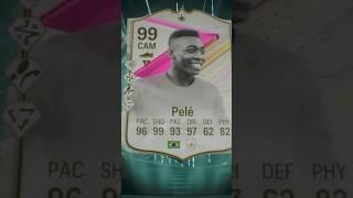 When you get 99 Pelé in the pack after 99 CR7  #shorts #short #fc24 #eafc24 #futties #fc24pack #fut