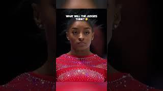 They penalize her just for being safe #gymnastics #sports #penalty #judge #simonebiles