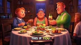 "Dinner Time | Daily Routine for Kids | Eat with Family | Tiny Wonder Stories"