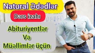 Natural ədədlər asan dərs izahı #riyaziyyat#dim#naturalededler