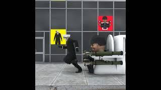 cameraman, speakerman vs Skibidi Toilet #shorts