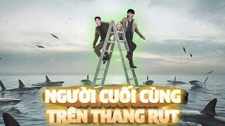 PHD - Người Cuối Cùng Sống Sót Trên THANG RÚT Thắng 10 Triệu | Last To Leave Ladder Wins