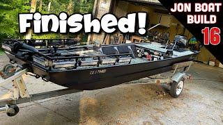 Jon Boat Build Complete | Overview of the 1436 Weldbilt