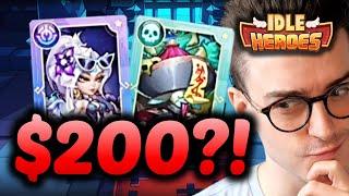 Spending $200 to MAX this event! - Episode 78 - The IDLE HEROES Turbo Series