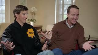 Peyton & Eli Manning Talk Notre Dame Football's Legacy with Marcus Freeman