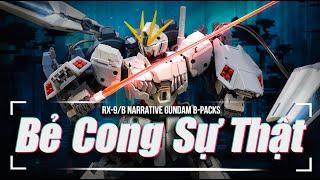 Một Cú Lừa ! l Review Mô Hình P-Bandai MG Ver Ka Narrative Gundam B Packs l Gunpla Debut VN