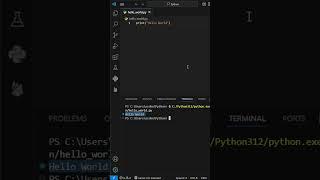 Python on Speed : 2. Hello World Program in Python