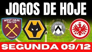 JOGOS DE HOJE | BRASILEIRÃO 2024 I SEGUNDA-FEIRA 09/12/2024 | JOGO DE HOJE | FUTEBOL AO VIVO NA TV