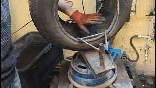 a side expander with your own hands in tire service