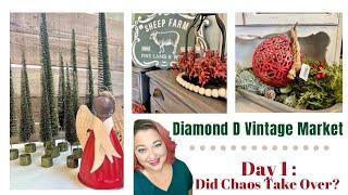 Diamonds in the Rust Vintage Market: Day 1 | Will chaos in set up hurt our sales?