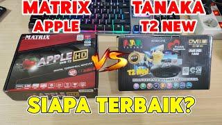 Set Top Box Matrix Apple HD Merah VS STB Tanaka T2 New Oval | Set Top Box Terbaik di 2023