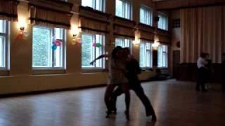 Dmitry Demidov and Karina Rubio- Cha-cha