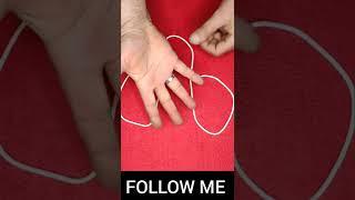 Rope and Ring Magic Trick Revealed  #youtubeshorts #trending #ytshorts #viral #foryou #fyp #shorts