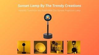 Sunset Projector Lamp | The Trendy Creations