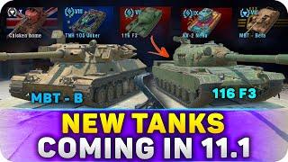 Exact stats and armor of hidden tanks in 11.0 | WoT Blitz