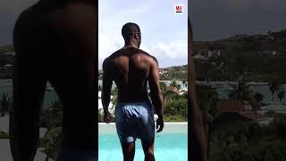 Just some Michael B Jordan workout shots #menshealth