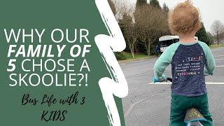 WE BOUGHT A SCHOOL BUS-  School Bus Conversion ( Skoolie ) full-time - VIDEO