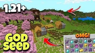 [God Seed] For Minecraft 1.21 Bedrock & PE | Seed Minecraft 1.21 | Minecraft Seeds