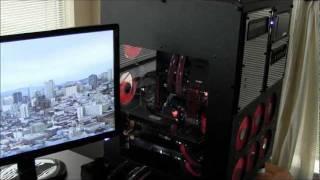 5000 dollar gaming computer (SLI 590's) Noise showcase. *JCP* Project- RnB