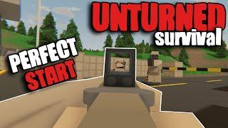 MY PERFECT START IN UNTURNED SURVIVAL IN 2024 (Unturned Survival)