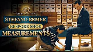 Bespoke Measurements Taken at Stefano Bemer in Florence |Kirby's Grand Italian Tour