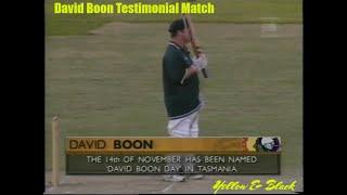 David Boon Testimonial Match 1996