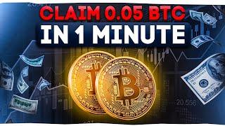 How to Get 0.05 BTC In 1 Minute for Free — Secret Bitcoin Promocode