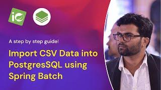 Importing CSV Data into PostgreSQL using Spring Batch