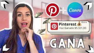 ►Como GANAR DINERO con Pinterest y Canva (Tutorial Paso a Paso) 